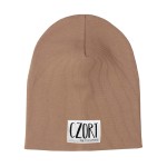 Minimiki - Czapka Prążkowana Podwójna Cappuccino CZORT