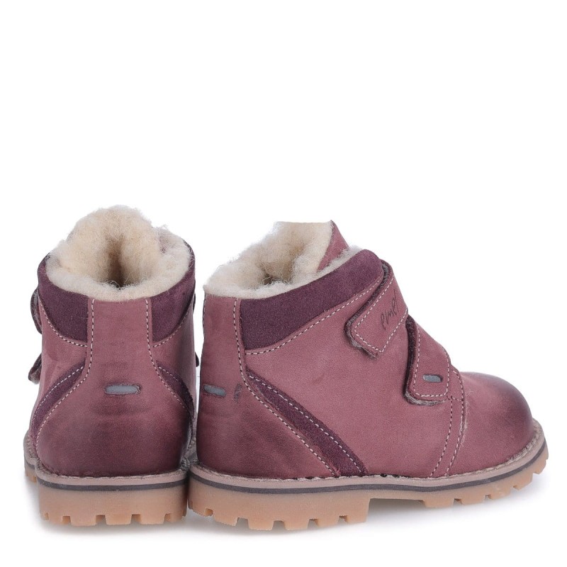 Buty na zimę Emel - Trzewiki Zimowe Z Wełną i Membraną EV 2722-16