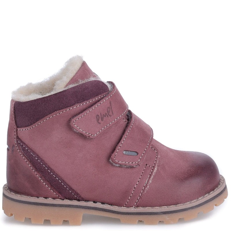Buty na zimę Emel - Trzewiki Zimowe Z Wełną i Membraną EV 2722-16