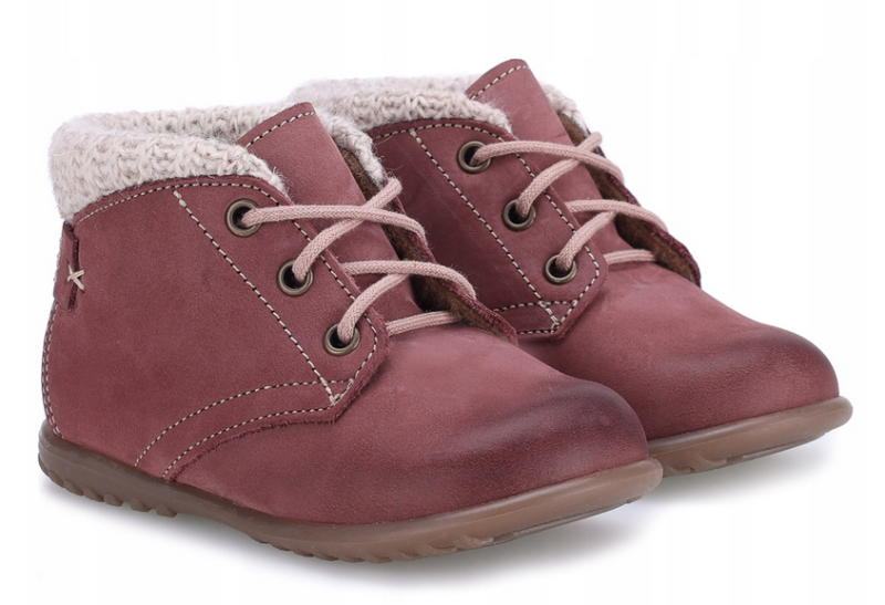 Buty zimowe Emel - Trzewiki Roczki Ocieplane Wodoodporne EY 2440C-4