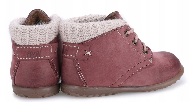 Buty zimowe Emel - Trzewiki Roczki Ocieplane Wodoodporne EY 2440C-4