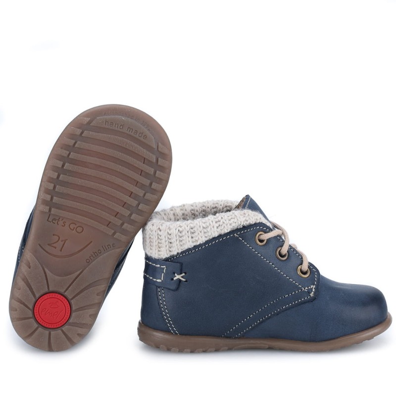 Buty zimowe Emel - Trzewiki Roczki Ocieplane Wodoodporne EY 2440C-2
