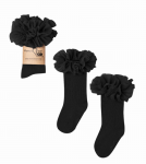 Mama's Feet Podkolanówki Dziecięce Tutu Czarne
