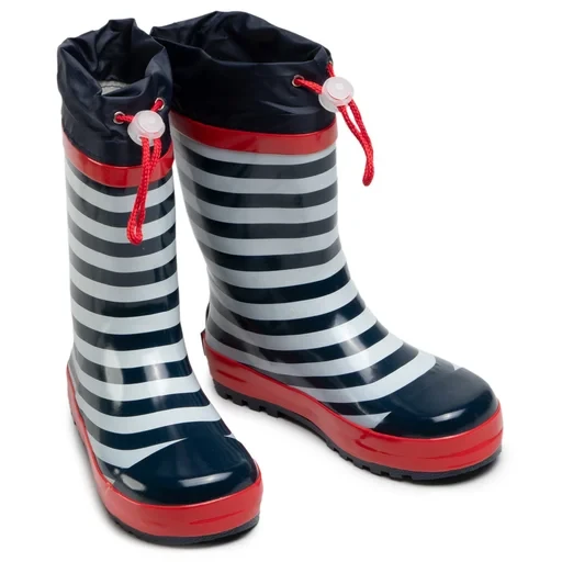 Playshoes - Kalosze dziecięce w paski 188540