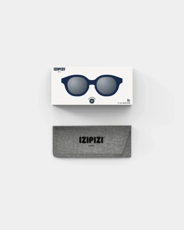 IZIPIZI - Okulary Przeciwsłoneczne KIDS PLUS 3-5Y Denim Blue #C