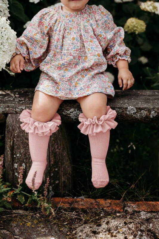 Mama's Feet - Podkolanówki dziecięce Tutu różowe