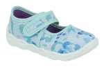 Superfit - Oddychające Kapcie Dziewczęce w Syrenki 1-006272-8400 Bubble Blau