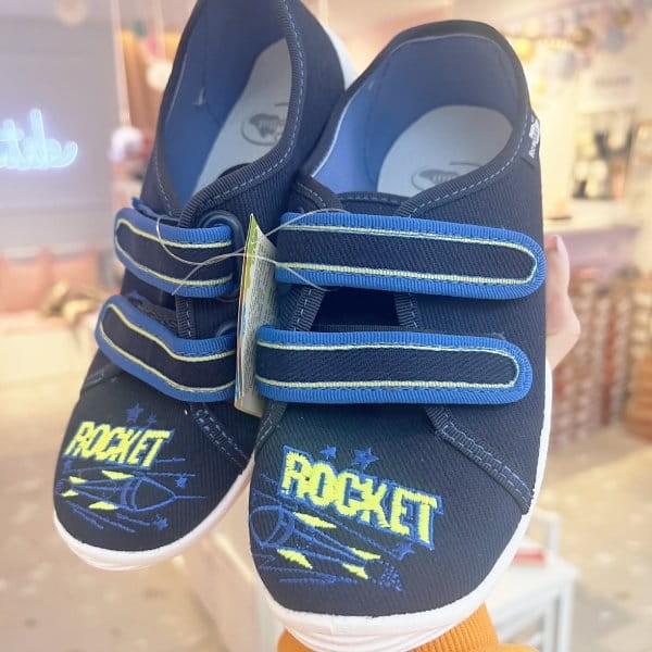 Renbut - Kapcie Dziecięce Oddychające Granat Rocket