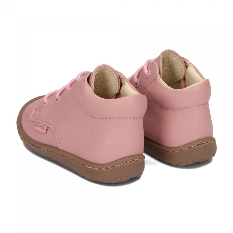 Ameko - Trzewiki dziecięce Barefoot Popo-Rose Na Szczupłą Stopę