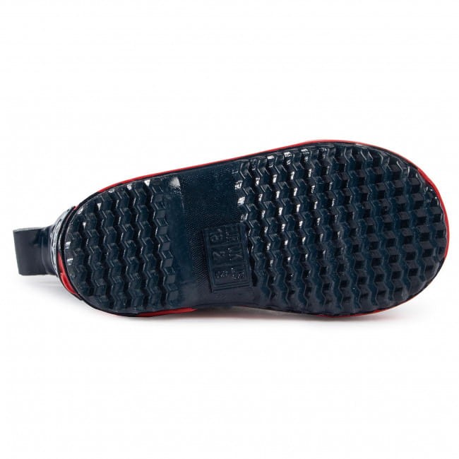 Playshoes - Kalosze dziecięce krótkie Paski 180340-171 Marine