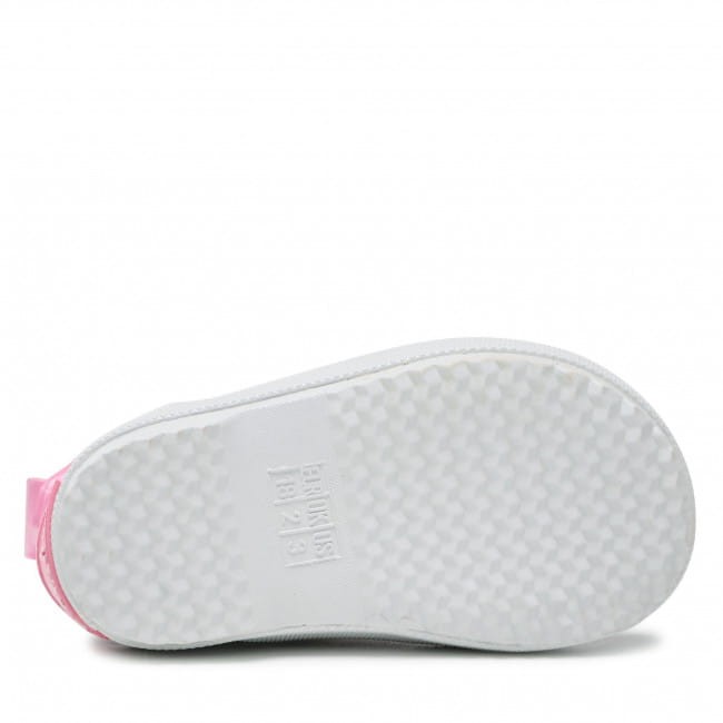 Playshoes - Kalosze dziecięce Kwiatki 180364-1 Białe