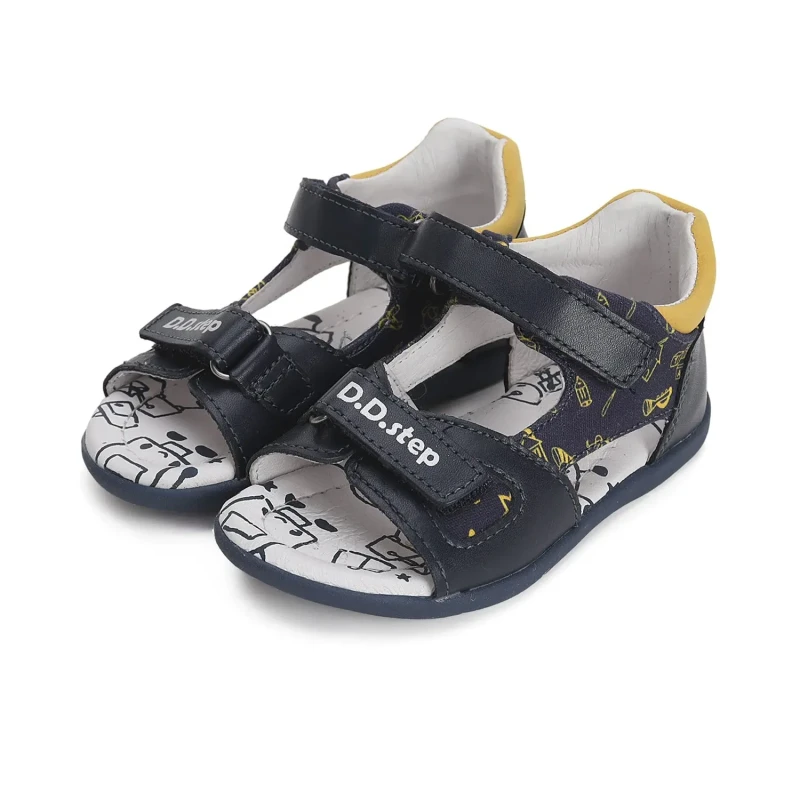 D.D. Step - Sandały Chłopięce G075-41658 Royal Blue