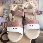 Mido - Sandały Dziewczęce 21-27, 31-27 Jednorożec Old Rose