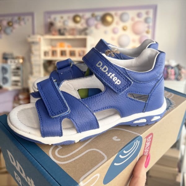 D.D. Step - Sandały Chłopięce G290-41965AM Bermuda Blue