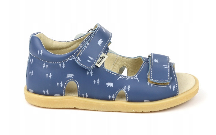 Mido - Sandały Dziecięce z Zakrytą Piętą 21-31 , 31-31 Blue Mountain