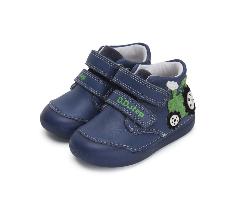 D.D. Step - Trzewiki Chłopięce Świecące W Ciemności S066-42263B royal blue
