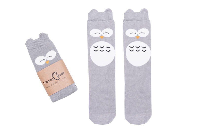 Mama's Feet Podkolanówki Henio Mądra Sowa