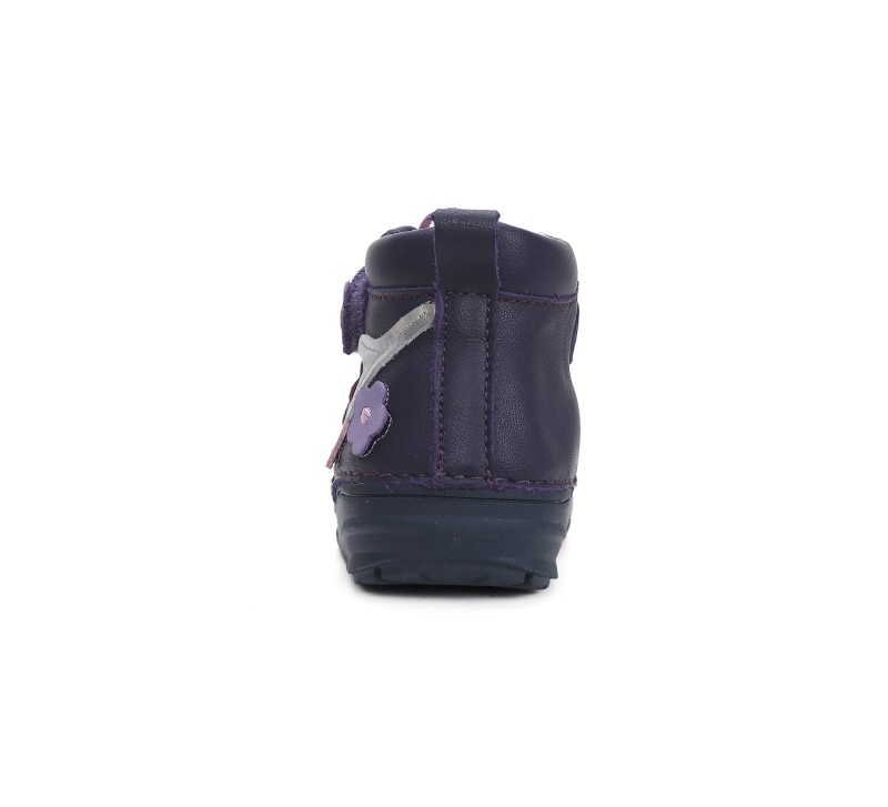 D.D. Step - Skórzane Trzewiki Dziewczęce S071-42821 Royal Blue