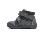 D.D. Step - Skórzane Trzewiki Chłopięce S082-42515B Dark Grey