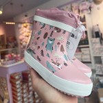 Playshoes - Krótkie Kalosze Dziecięce Lekko Ocieplone  180393 róż