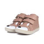 Mido - Trzewiki dziecięce Liski Ciemny Róż 20-31