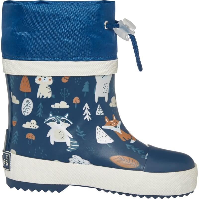 Playshoes - Krótkie Kalosze Dziecięce Lekko Ocieplone  1803939 granat