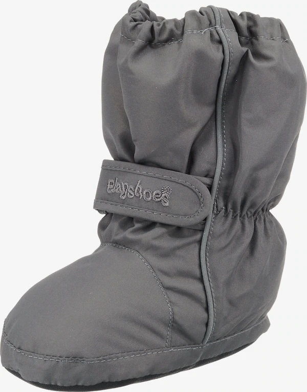 Playshoes - Termobuty ocieplane, szare 194001