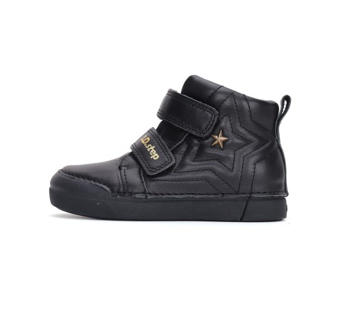 D.D. Step Trzewiki Skórzane A068-42164M Black