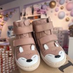 Mido - Trzewiki Dziecięce Liski 30-36 Ciemny Róż