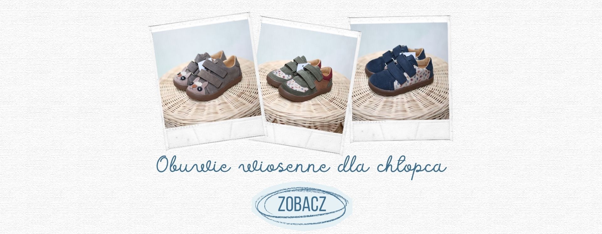 Buty wiosenne dla chłopca